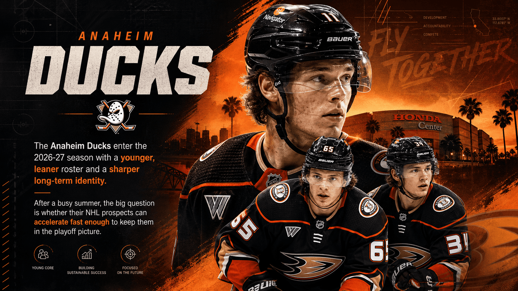 Anaheim Ducks Bet on Youth After Busy Offseason Reset