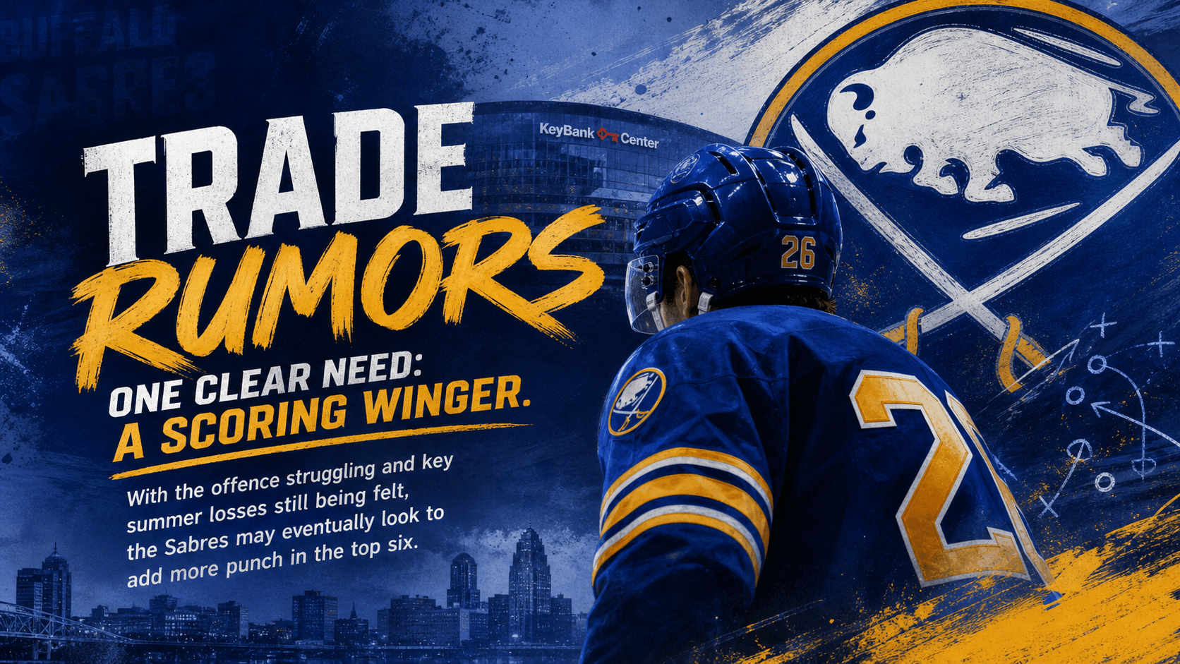 Buffalo Sabres Trade Rumors Point to Offensive Upgrade on the Wing