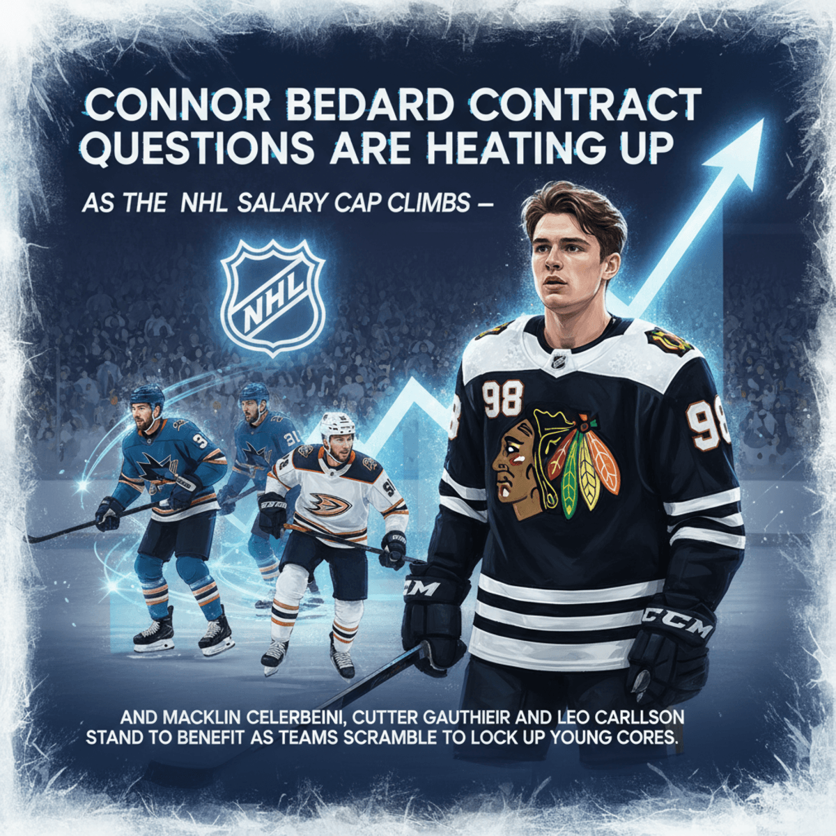 Connor Bedard contract and Celebrini: How the Rising Salary Cap Rewrites Extensions