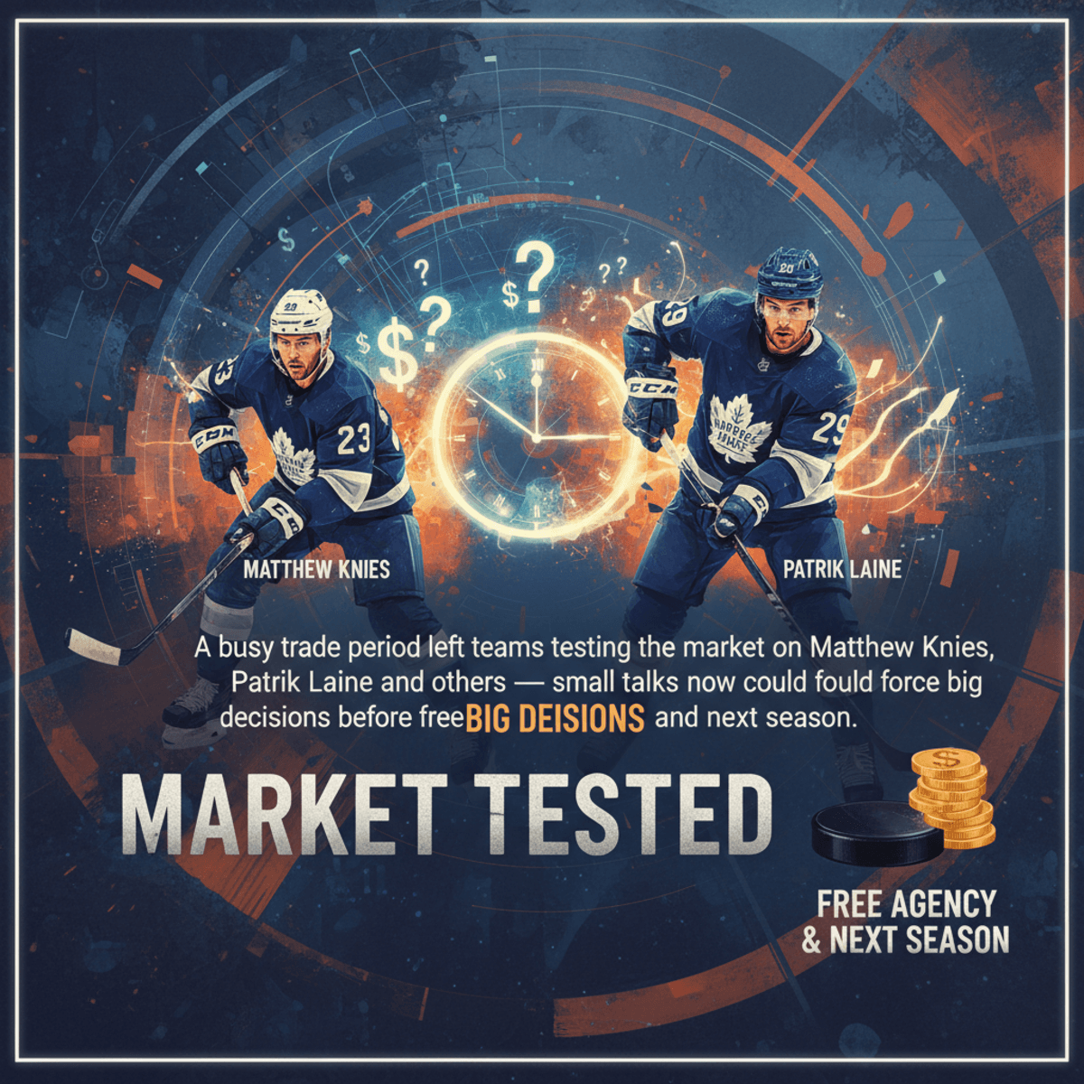 Deadline Ripples: Knies, Laine, Tuch and a Flurry of Deadline Tests That Could Reshape the NHL