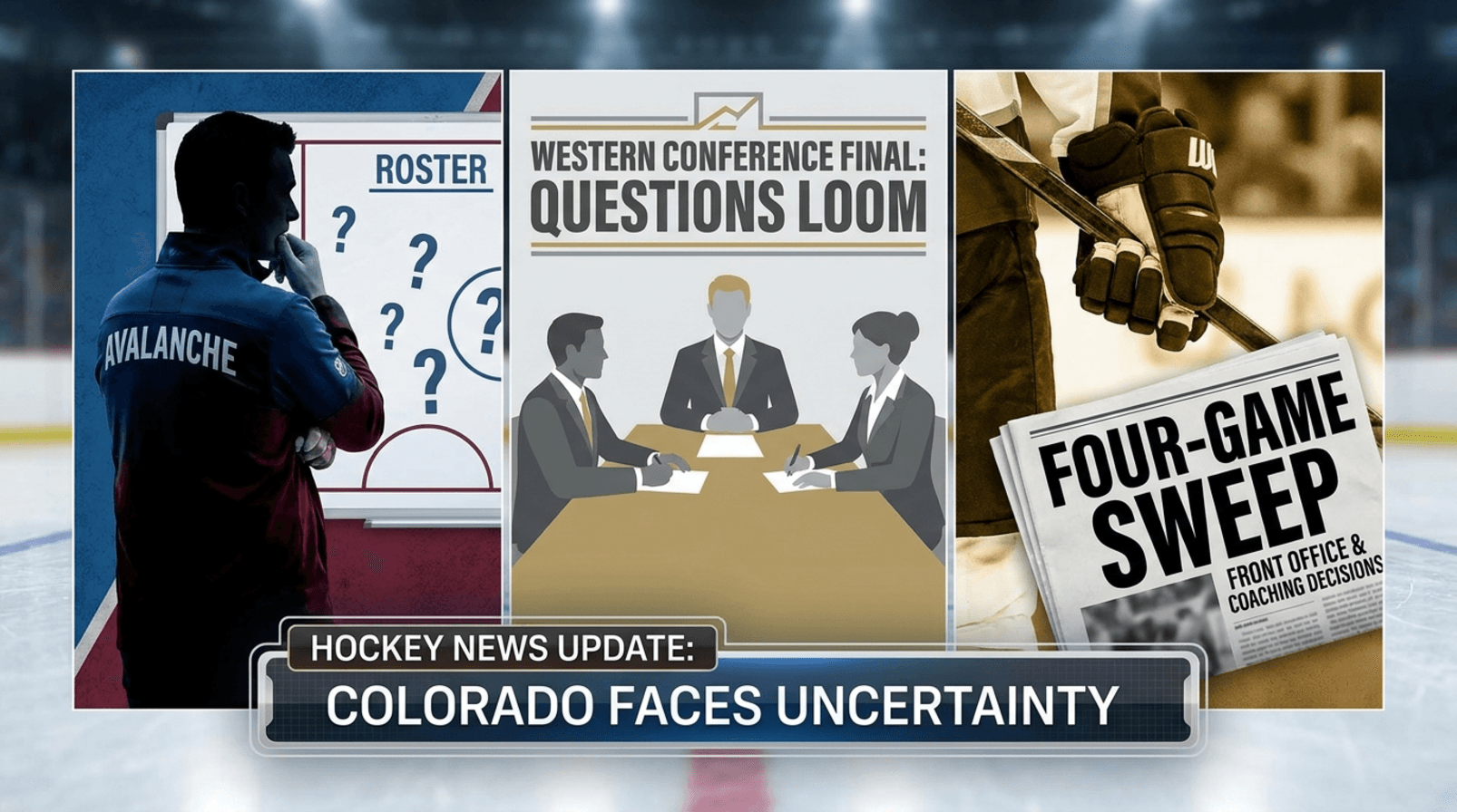 Hockey News: Are Changes Coming in Colorado After Avalanche Sweep?