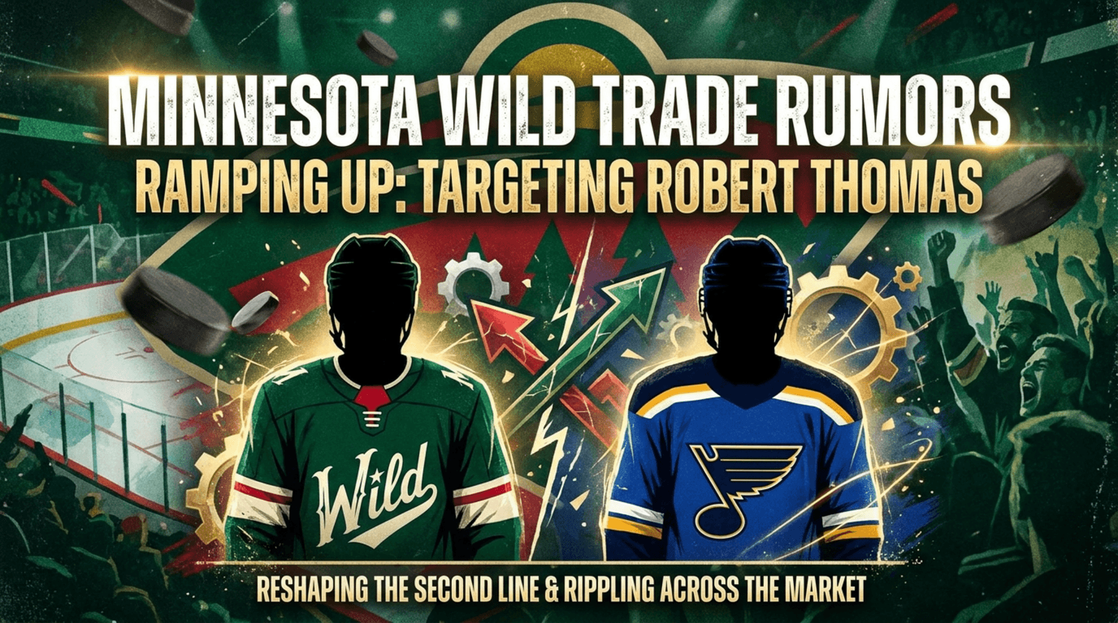 Minnesota Wild trade rumors: Robert Thomas pursuit renews as Hellebuyck, Bobrovsky futures swirl