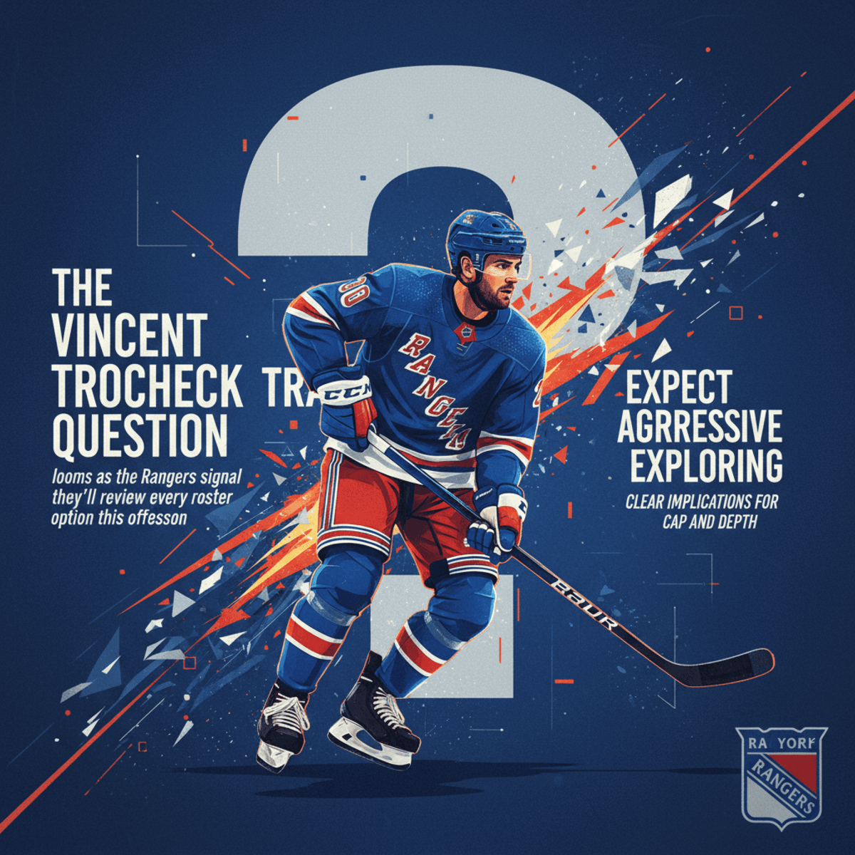 Vincent Trocheck trade: Are the Rangers set to be aggressive this offseason?