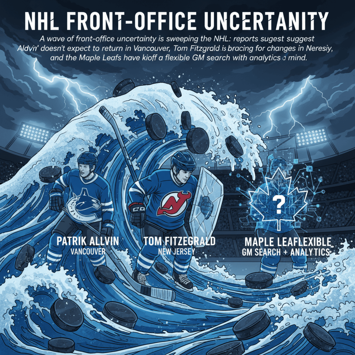 Allvin Likely Out, Fitzgerald on Hot Seat as Maple Leafs Launch GM Search