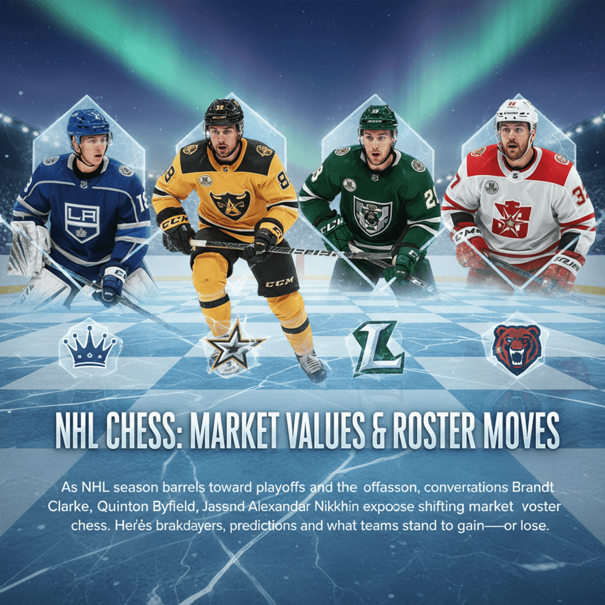 Brandt Clarke More Untradeable Than Quinton Byfield? Deadline Ripples From Robertson to Nikishin