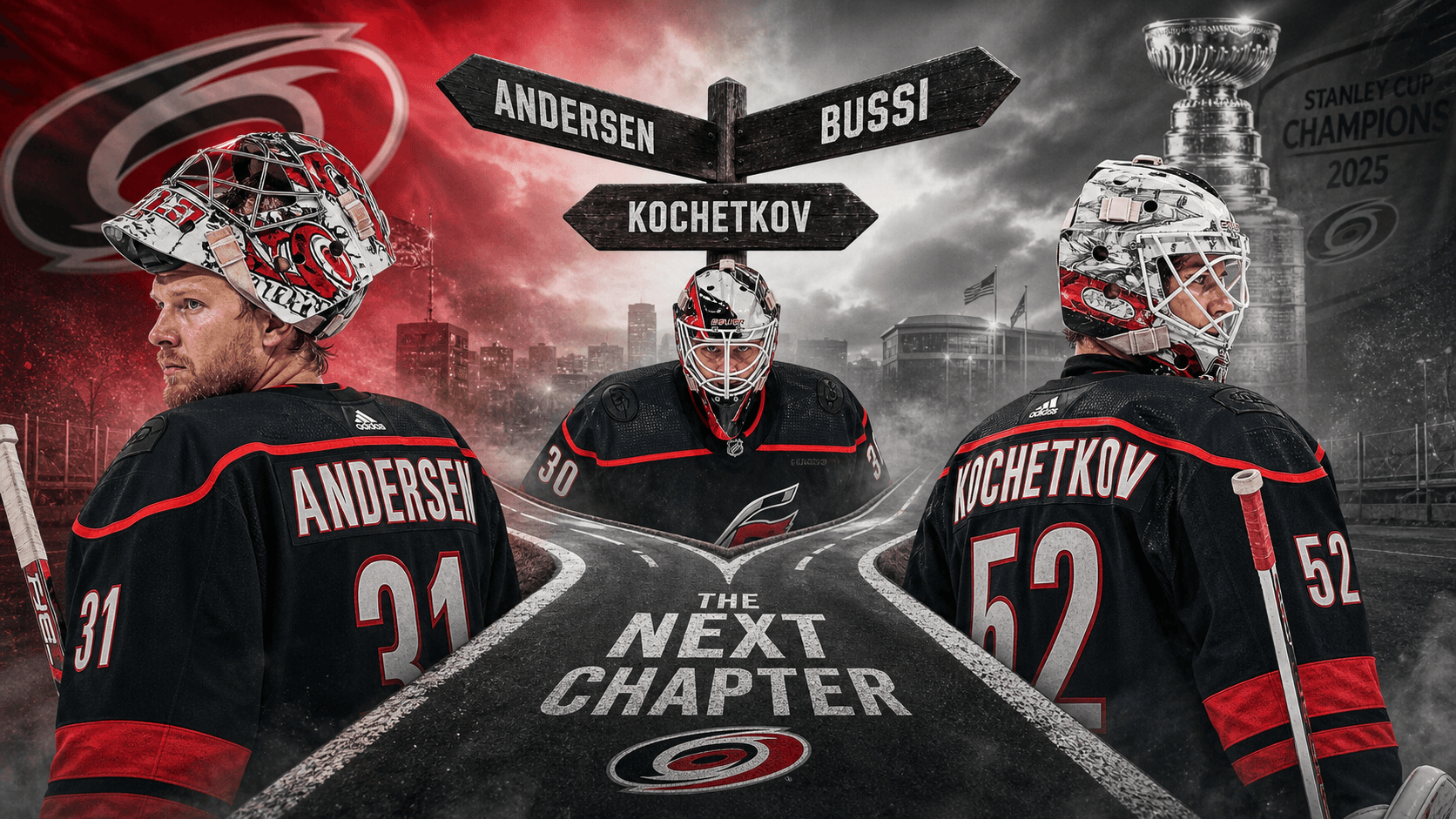 Carolina Hurricanes Goalie Decision: Andersen, Bussi or Kochetkov