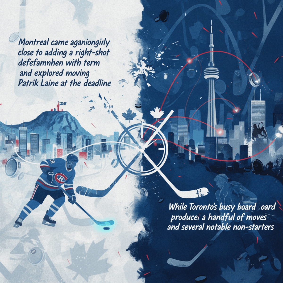 Deadline Drama: Canadiens’ Near-Miss on Right-Handed D, Laine Trade Talks, and Maple Leafs’ Deadline Fallout