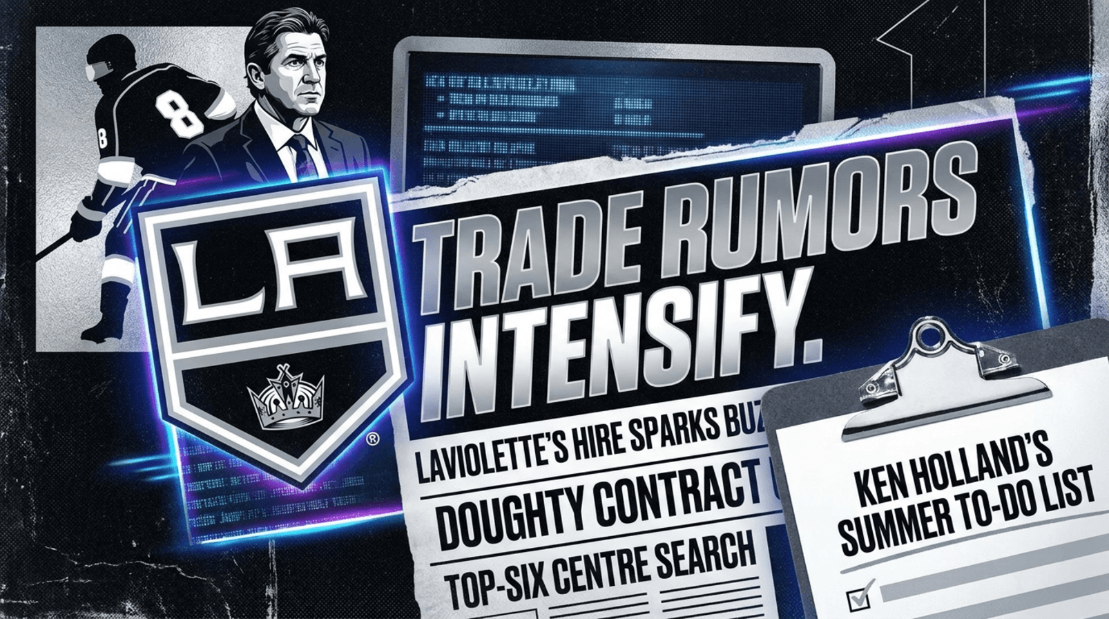 Los Angeles Kings trade rumors: Doughty decision, Laviolette hire reshape offseason