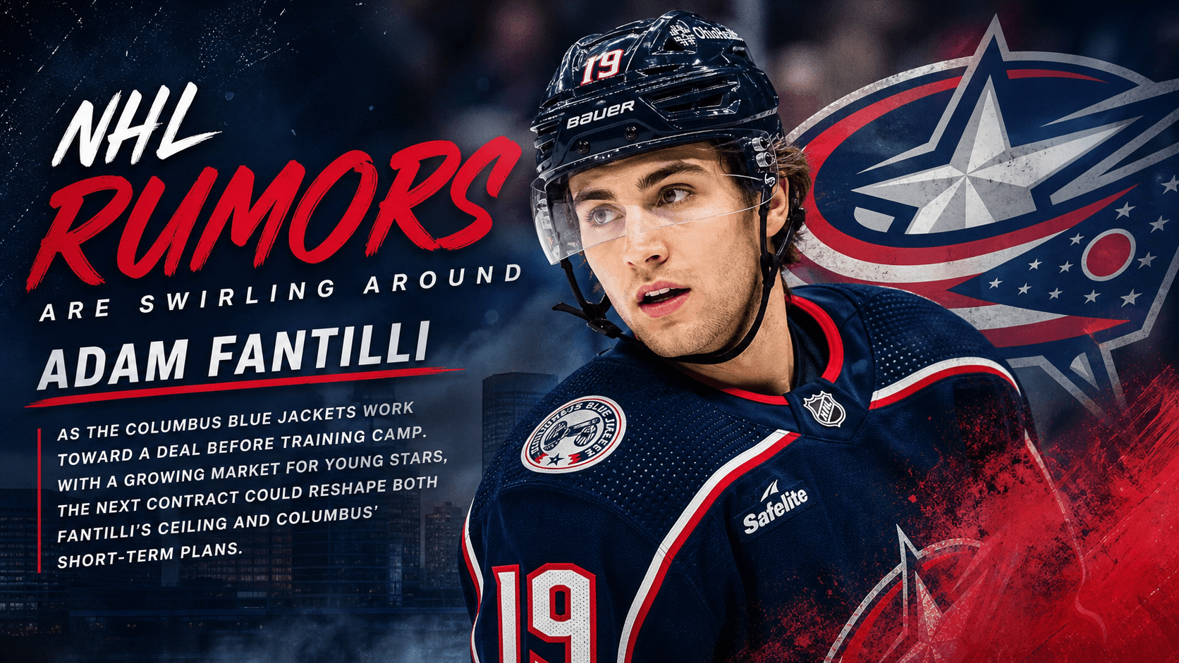 NHL Rumors: Adam Fantilli Contract Looms as Blue Jackets Eye Training Camp Deadline