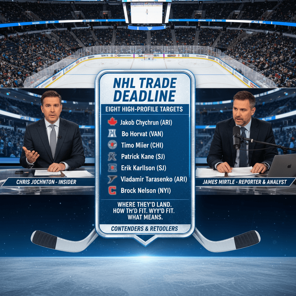 NHL Rumors: Predicting Destinations for Eight Top Trade Targets Ahead of the Deadline