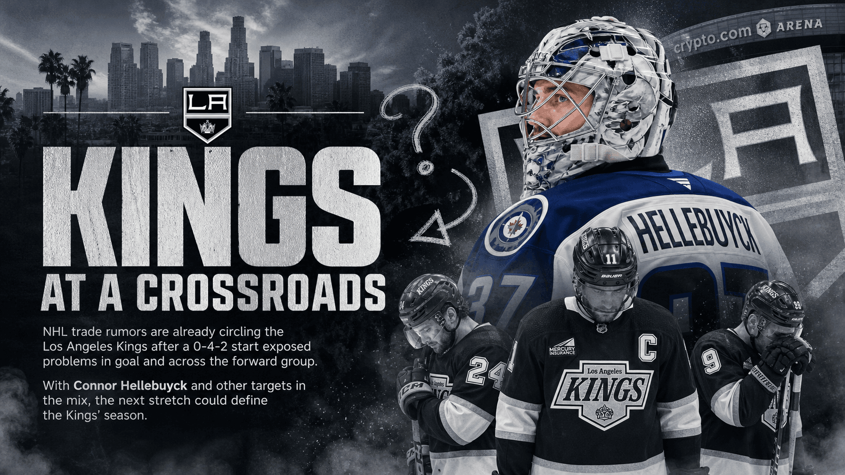 NHL Trade Rumors: Kings Exploring Options After Slow Start and Goaltending Concerns