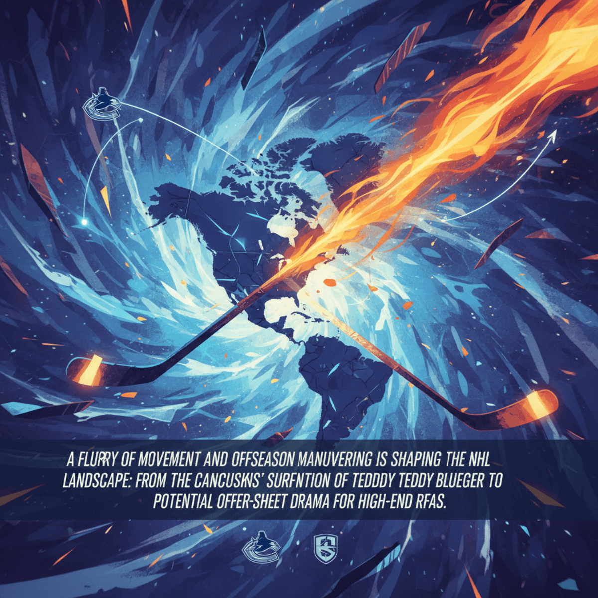 NHL Trade Watch: Canucks, Stars, Blackhawks, Hurricanes, Sharks and Offseason RFA Drama