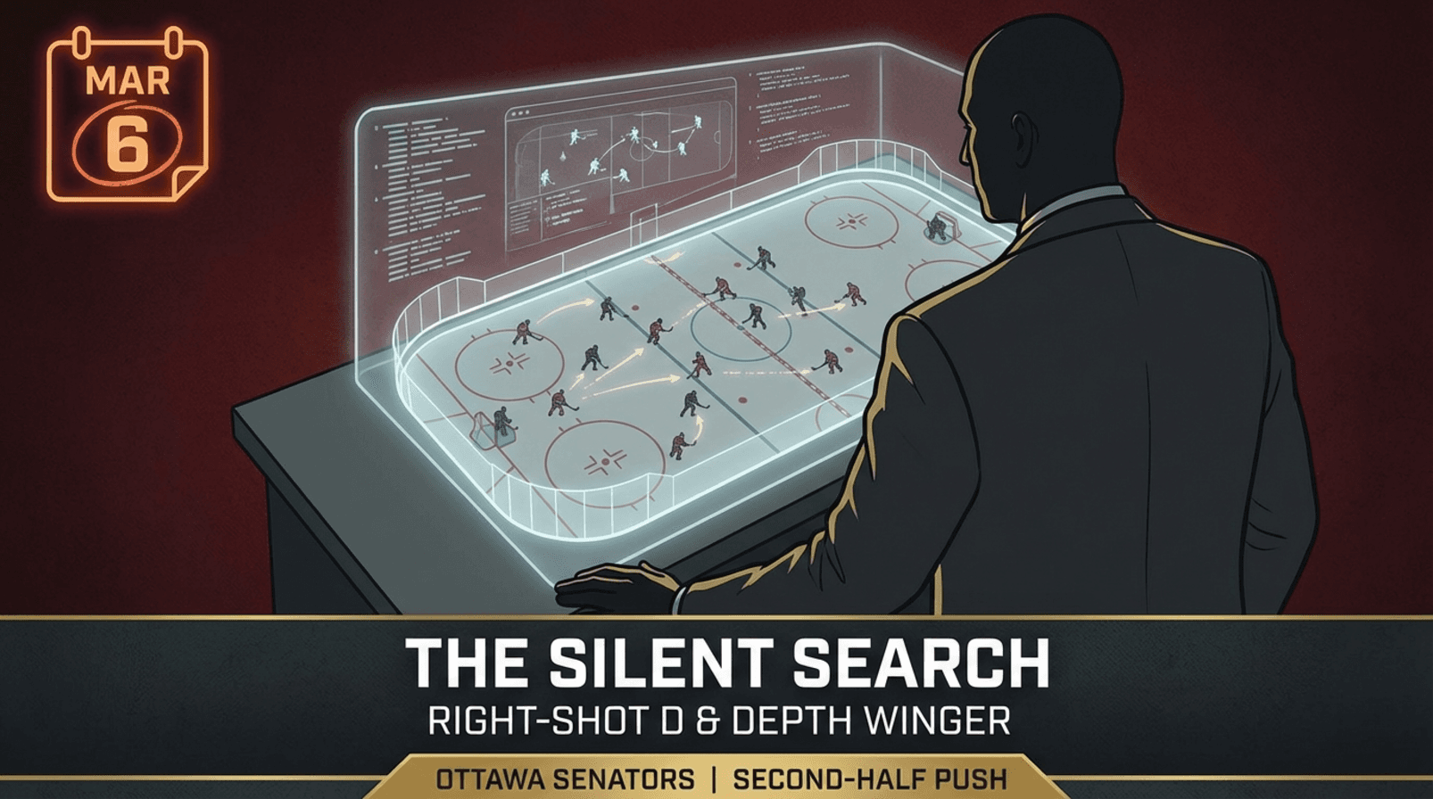 Senators Eye Right-Shot Top-Four Defender and Scoring Winger Ahead of 2026 Trade Deadline