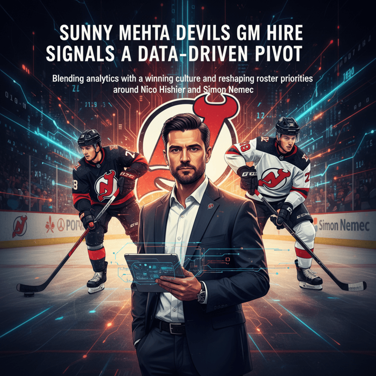 Sunny Mehta Devils GM: What This Means for Hischier, Nemec and New Jersey’s Next Move