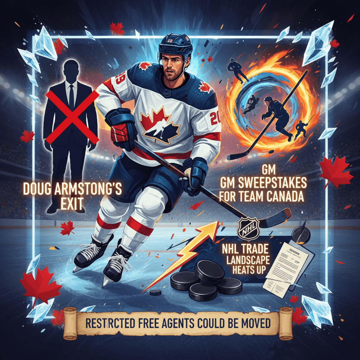 Team Canada GM Search Heats Up as NHL Trade Rumors Swirl Around Robertson, Nemec and Perfetti